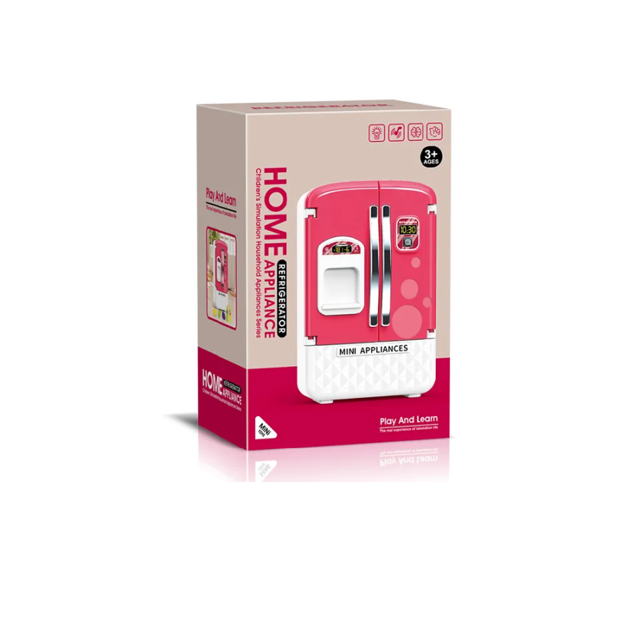 IGRAČKA FRIŽIDER REFRIGERATOR RED BATT