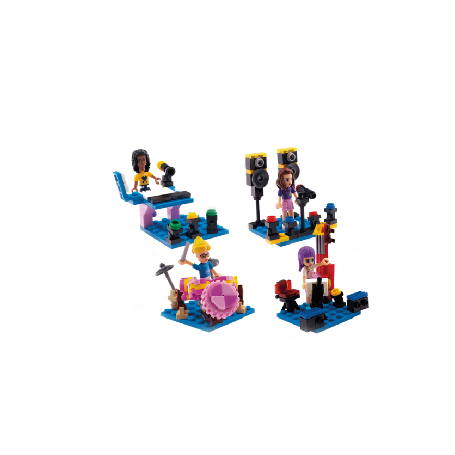 IGRAČKA KOCKE LG GIRL DRUM STAGE