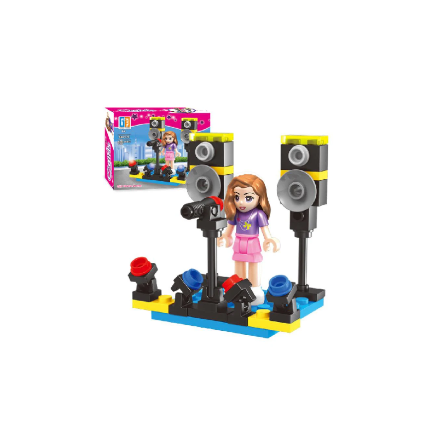 IGRAČKA KOCKE LG GIRL DRUM STAGE