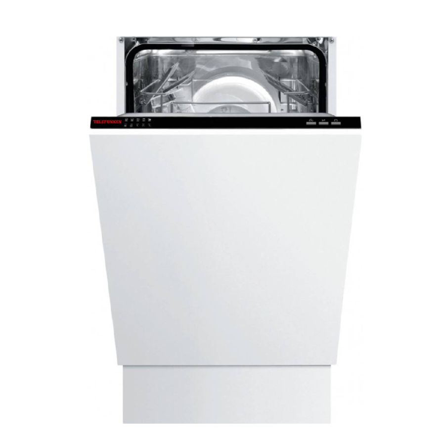 TELEFUNKEN UGRADBENA MAŠINA ZA SUĐE 45CM TF-DWD 1545 10 KOMPLETA