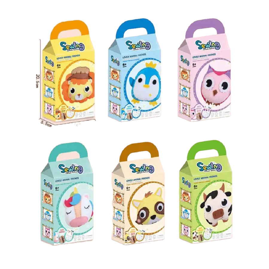 IGRAČKA KREATIVNI SET CARTOON ANIMAL SEWLING