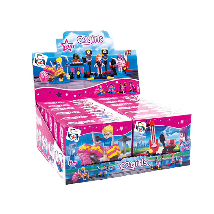 IGRAČKA KOCKE LG GIRL DRUM STAGE