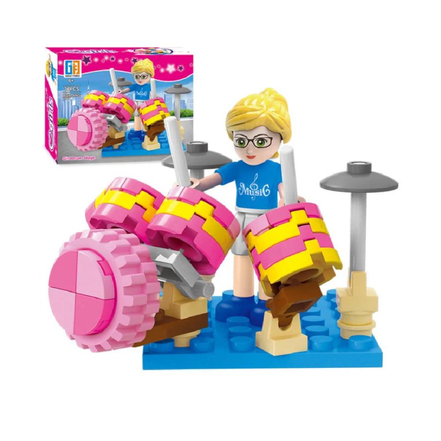 IGRAČKA KOCKE LG GIRL DRUM STAGE