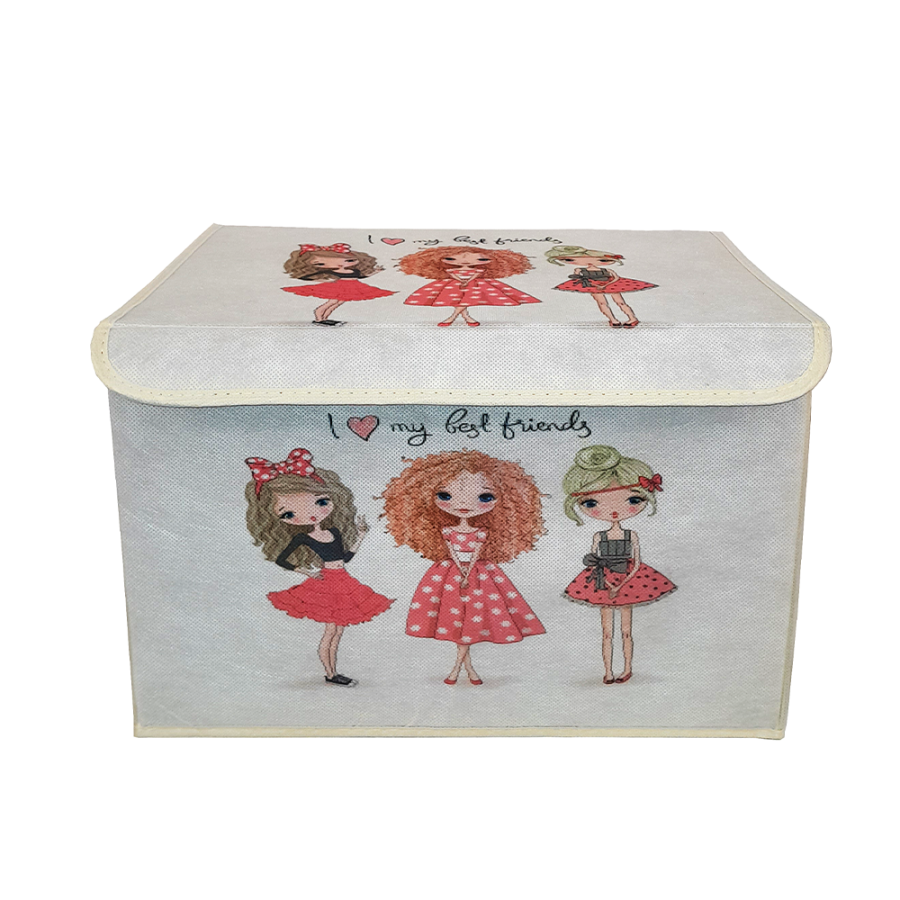 KUTIJA ZA ODLAGANJE 38X25X25CM  BEST FRIENDS