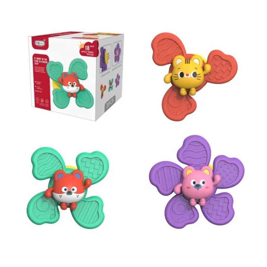 ZVEČKA SA GLODALICOM FUNNY SPIN THE SUCKER TOY