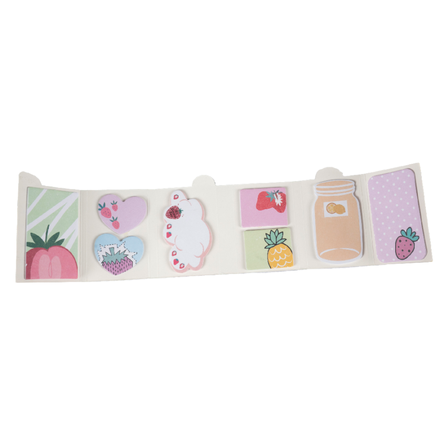 STIKER OZNAČIVAČ BOOK FRUIT 8U1