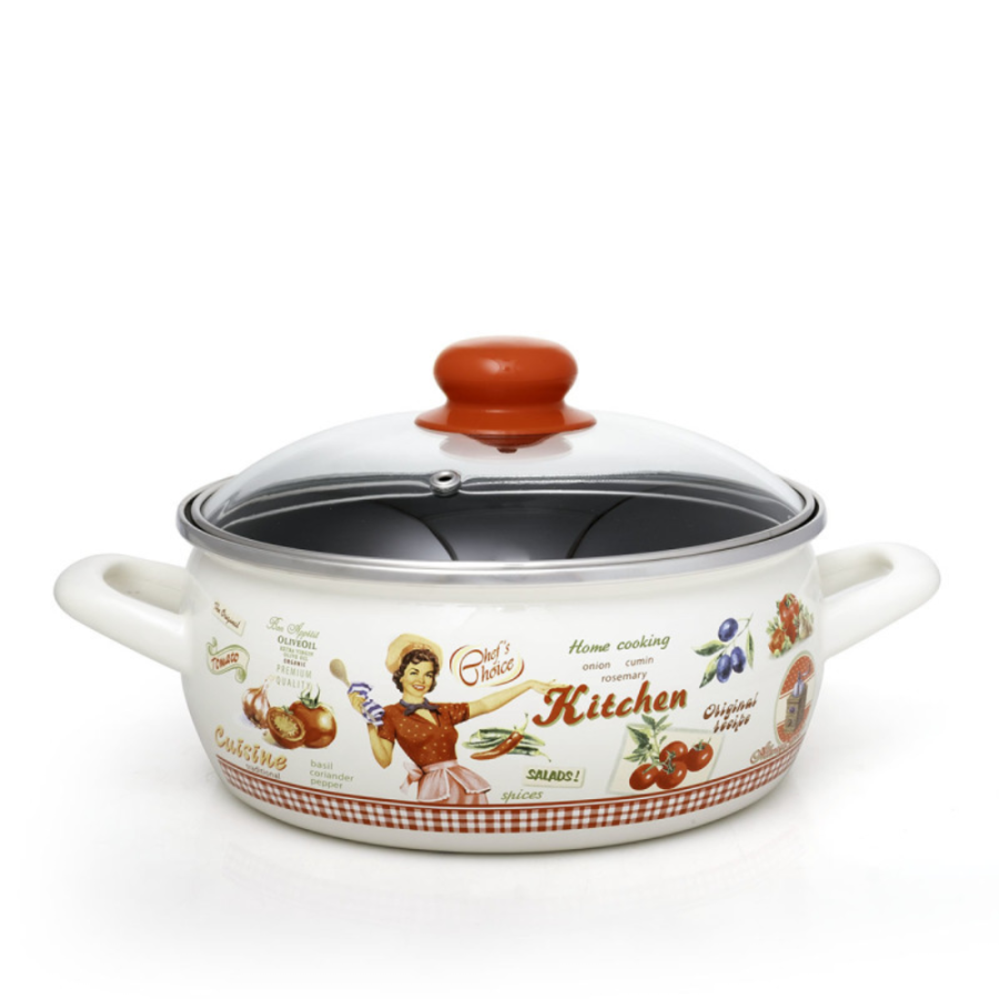 ŠERPA PLITKA SA ST. POKLOPCEM 22CM PRINC 178805