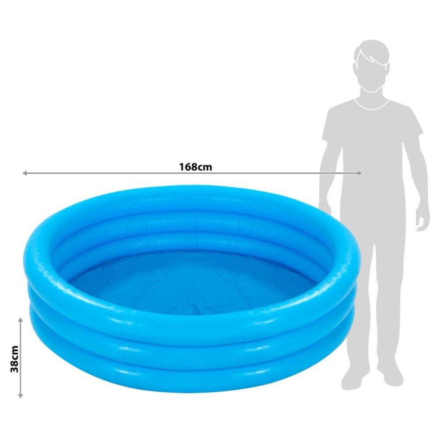 BAZEN 3P 168X38CM CRYSTAL BLUE