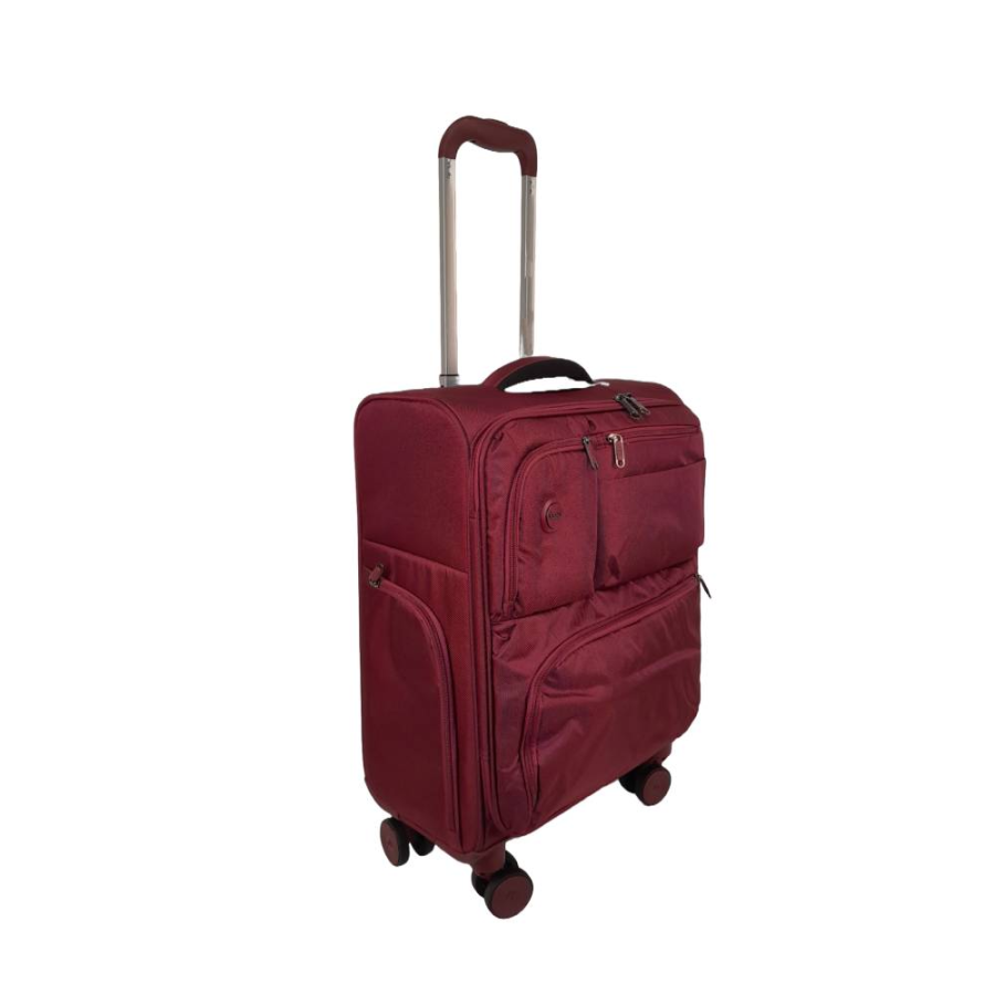 KOFER MALI PLATNO BORDO 48X38X19