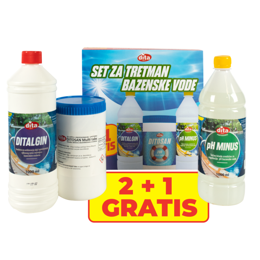 SREDSTVO ZA DEZINFEKCIJU U SETU 2+1 GRATIS