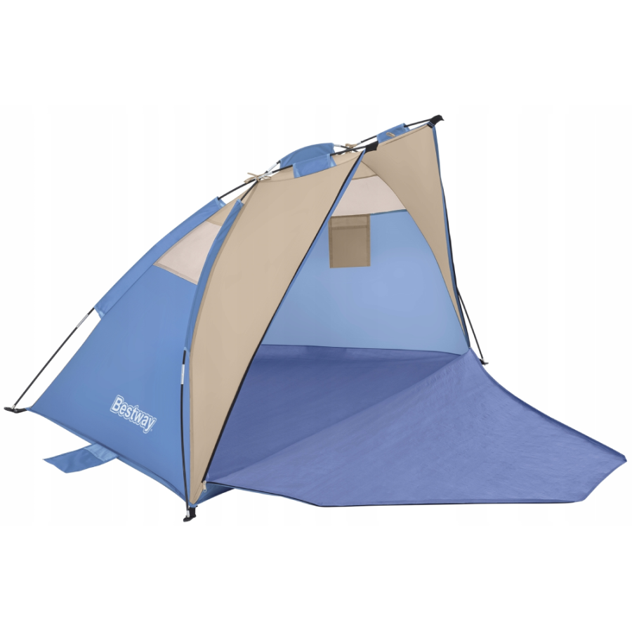 ŠATOR ZA PLAŽU 100X200X100CM PLAVI POP UP BESTWAY 68001