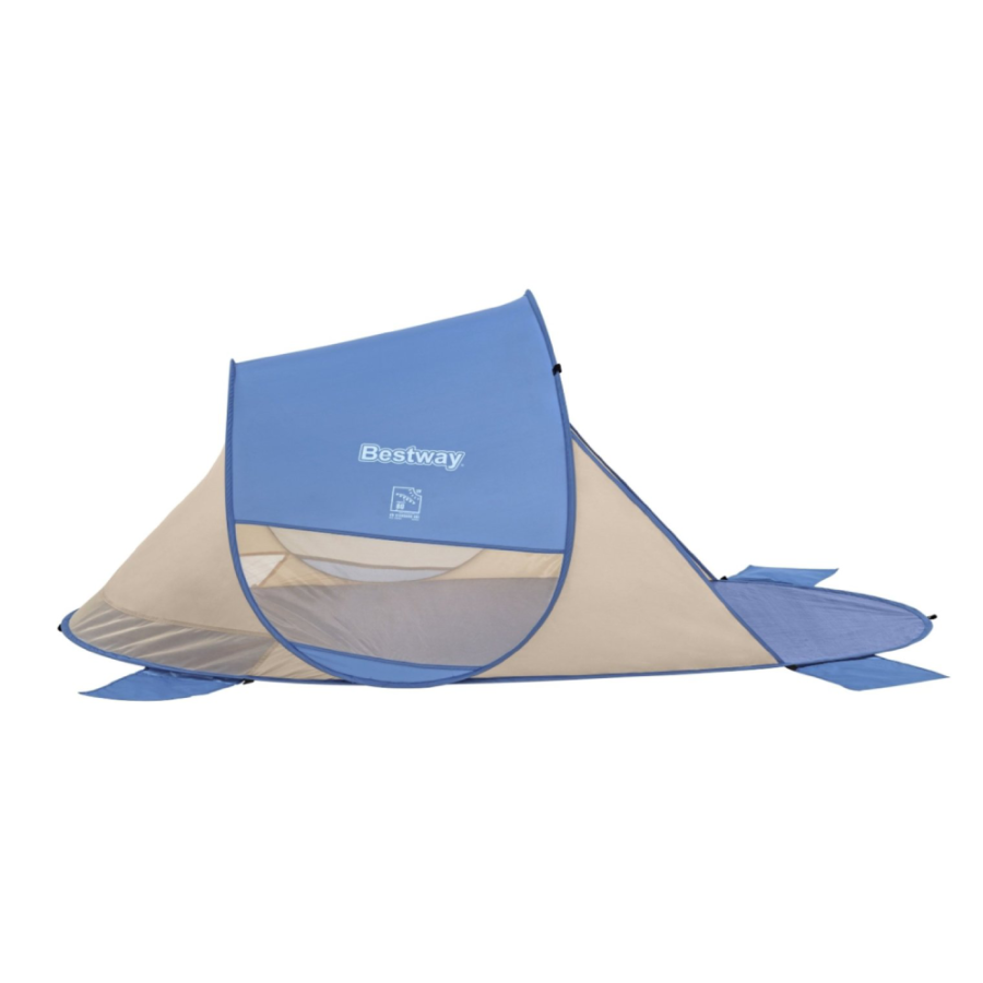 ŠATOR ZA PLAŽU 120X200X90CM PLAVI POP UP 16-1 ASST BESTWAY 68107