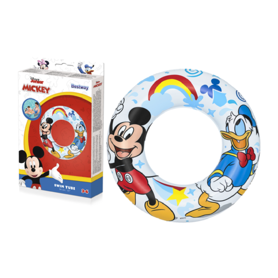 ŠLAUF ZA PLIVANJE 56CM MICKEY&FRIENDS BESTWAY 91004E