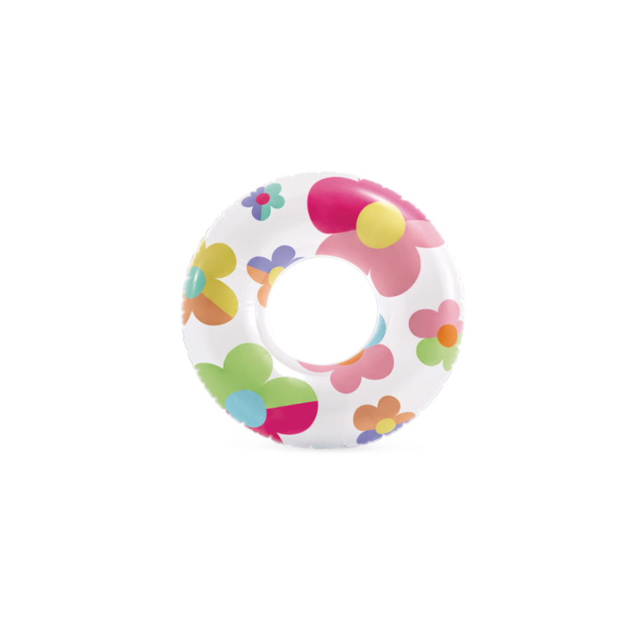 ŠLAUF ZA PLIVANJE 81CM JUMBO TRANSPARENT DESIGN INTEX 59259