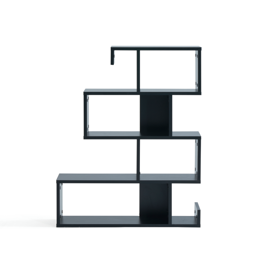 POLICA LONGWAY 80X22X100CM CRNA