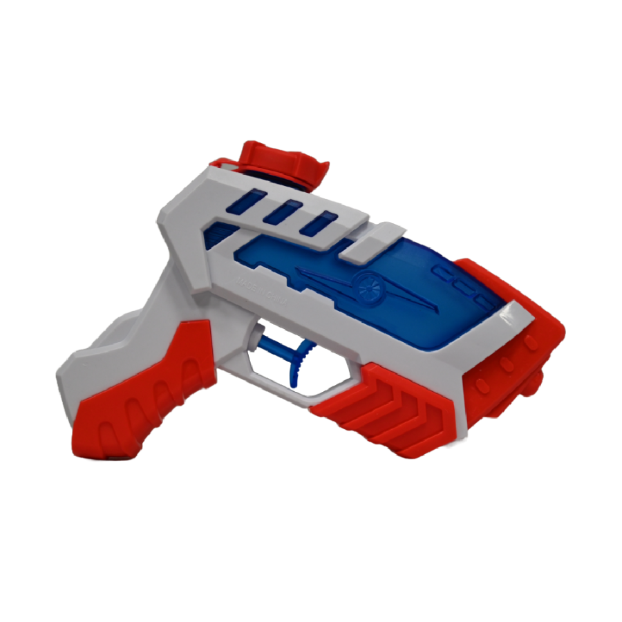 IGRAČKA PIŠTOLJ NA VODU 16CM RED/BLUE/GRAY