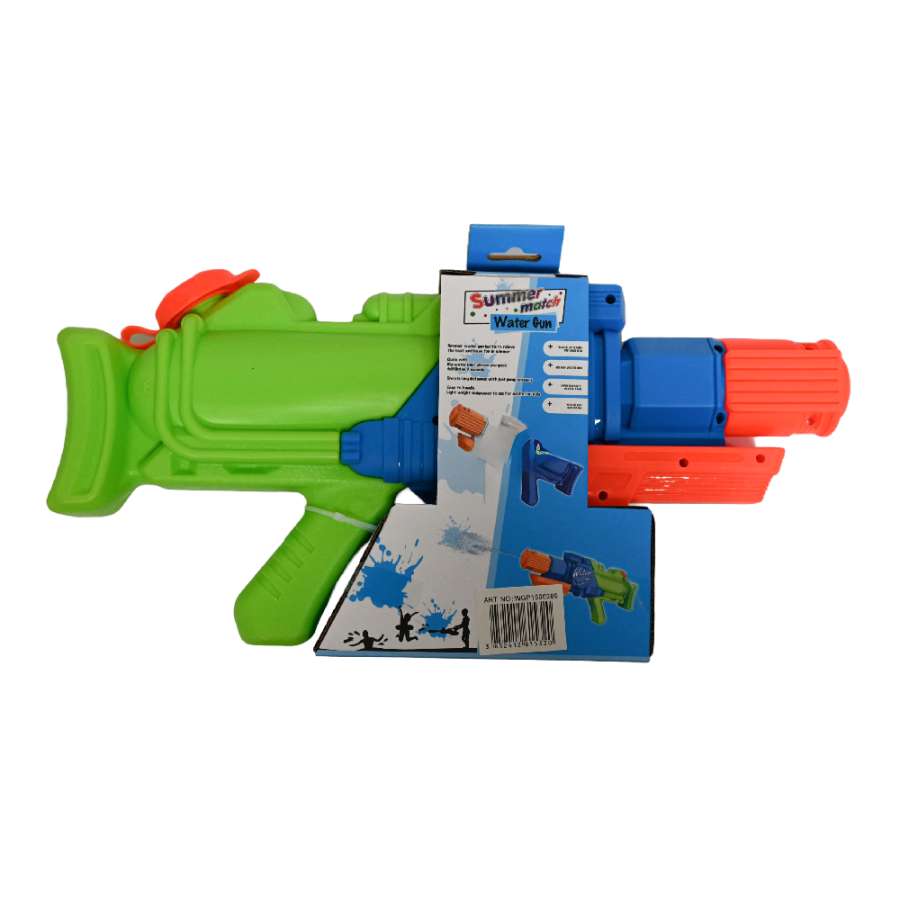 IGR.PUŠKA NA VODU 38CM BLUE GREEN