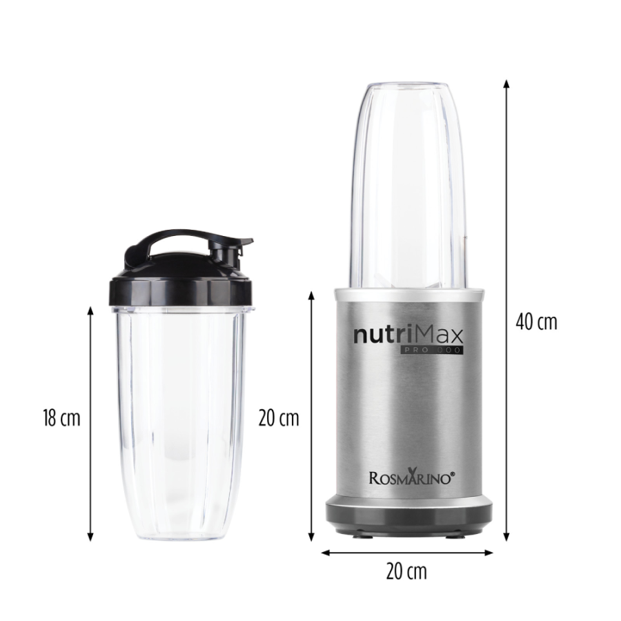 BLENDER 1000W ROSMARINO NUTRIMAX PRO