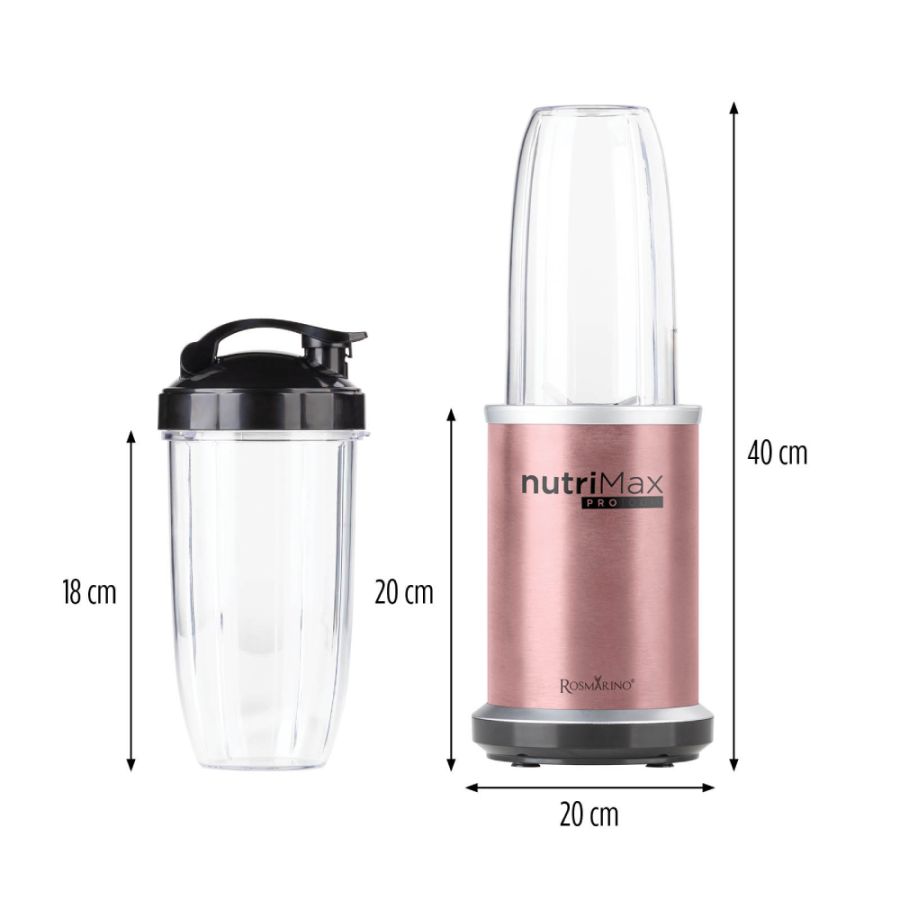 BLENDER 1000W ROSMARINO NUTRIMAX PRO