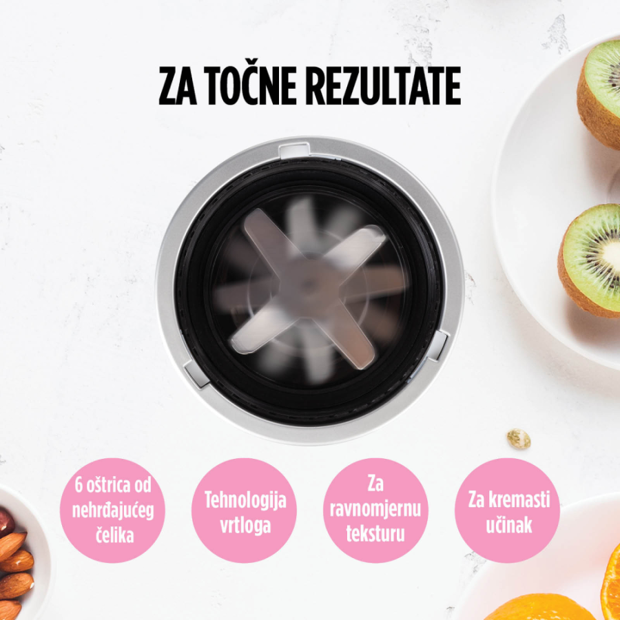 BLENDER 1000W ROSMARINO NUTRIMAX PRO