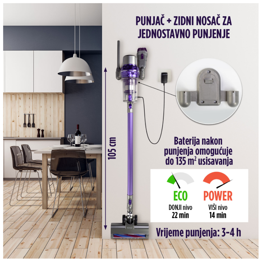 USISIVAČ ŠTAPNI 380W VITAPUR