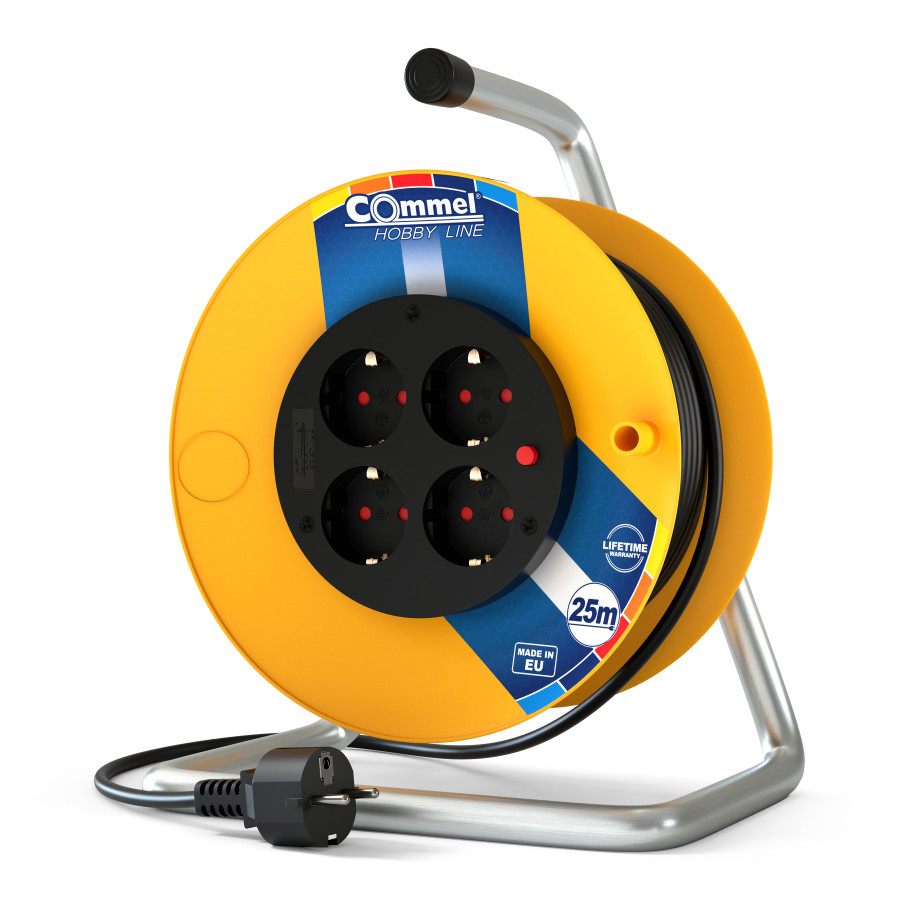 MOTALICA SA EL. KABLOM 25M H05VV-F 3G1,5 0955 COMMEL