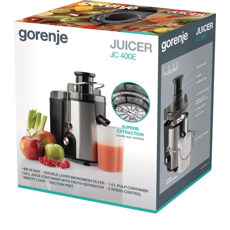 SOKOVNIK 400W GORENJE JC400BE