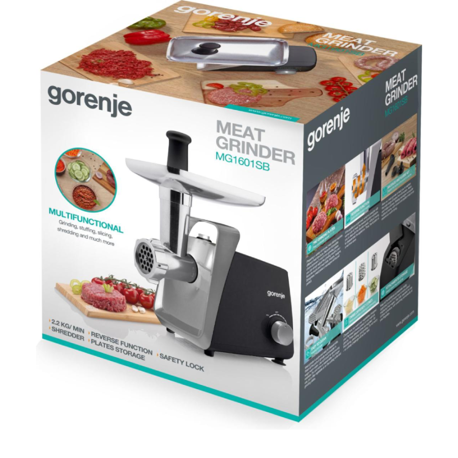 MAŠINA ZA MLJEVENJE MESA 1600W GORENJE MG1601SB