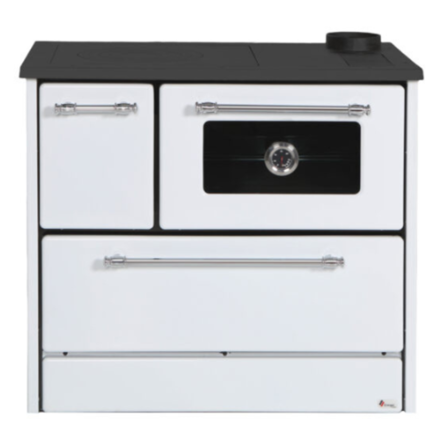 ŠTEDNJAK NA ČVRSTO GORIVO MAX 701 DESNI BIJELI