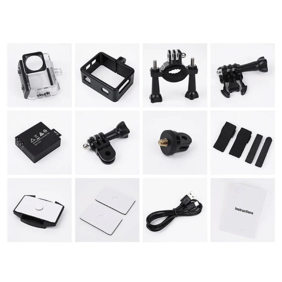 KAMERA SPORTSKA SA STABILIZACIJOM 4K 2160P/60FPS DV102