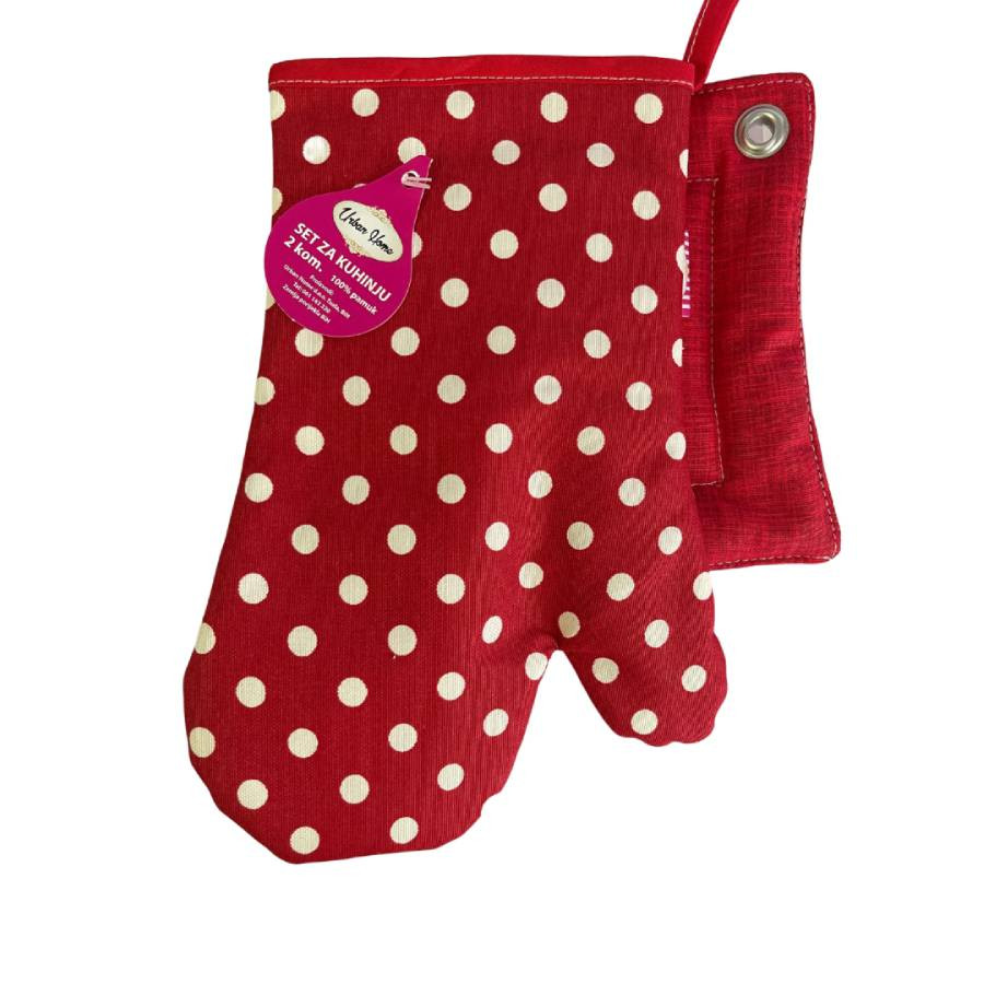 KUHINJSKA RUKAVICA I PODMETAČ