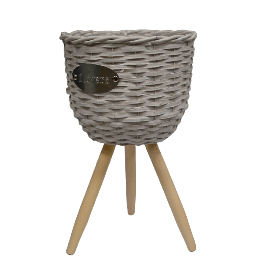 SAKSIJA PLET. FI24CM H-43CM SA DRV. NOGICAMA S.