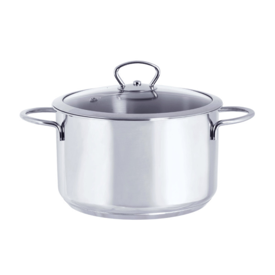 ŠERPA DUBOKA SA ST. POKLOPCEM 20CM/3,8L INOX