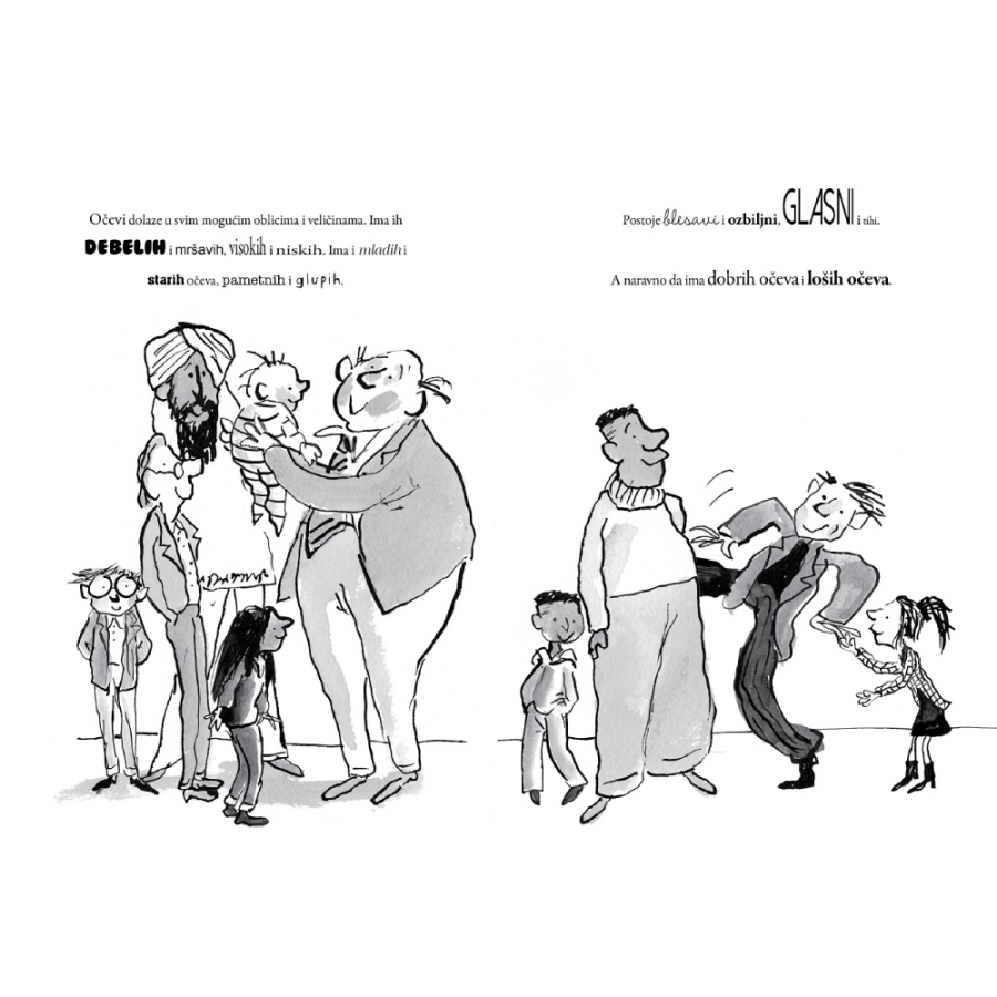 DJEČIJA KNJIGA LOŠ OTAC