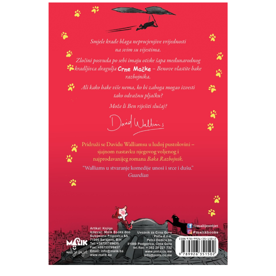 DJEČIJA KNJIGA BAKA RAZBOJNIK PONOVO U NAPADU