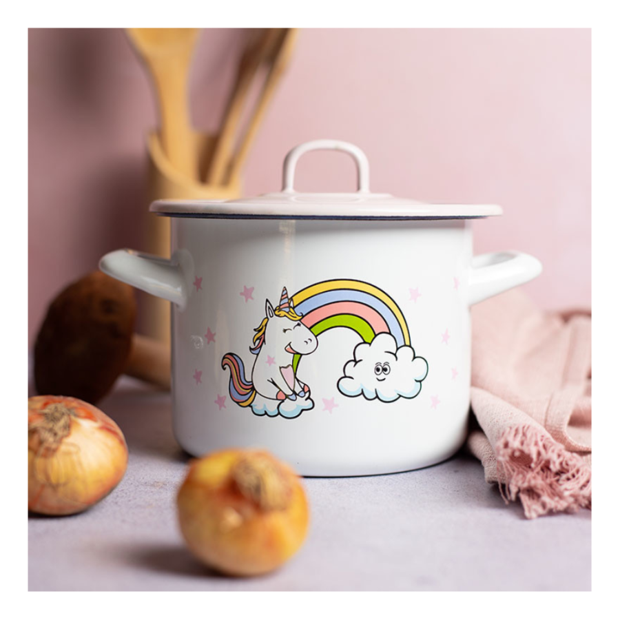 ŠERPA DUBOKA SA POKLOPCEM KL.14CM/1,5L UNICORNS