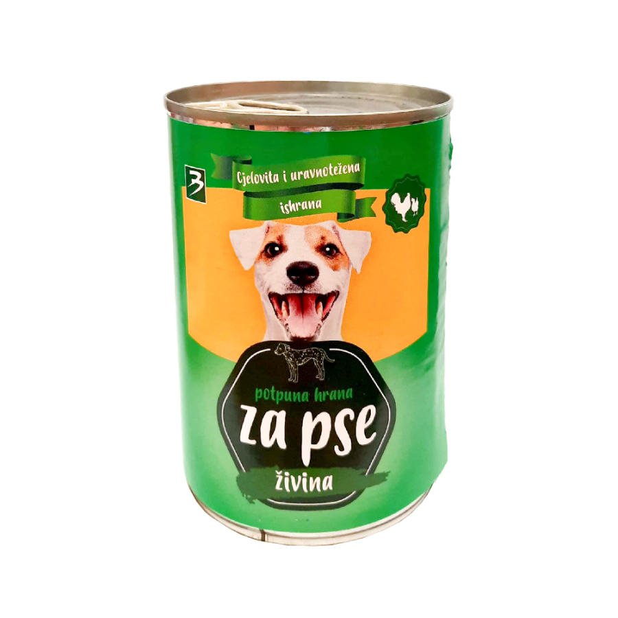 HRANA ZA PSE 415G BINGO ŽIVINA