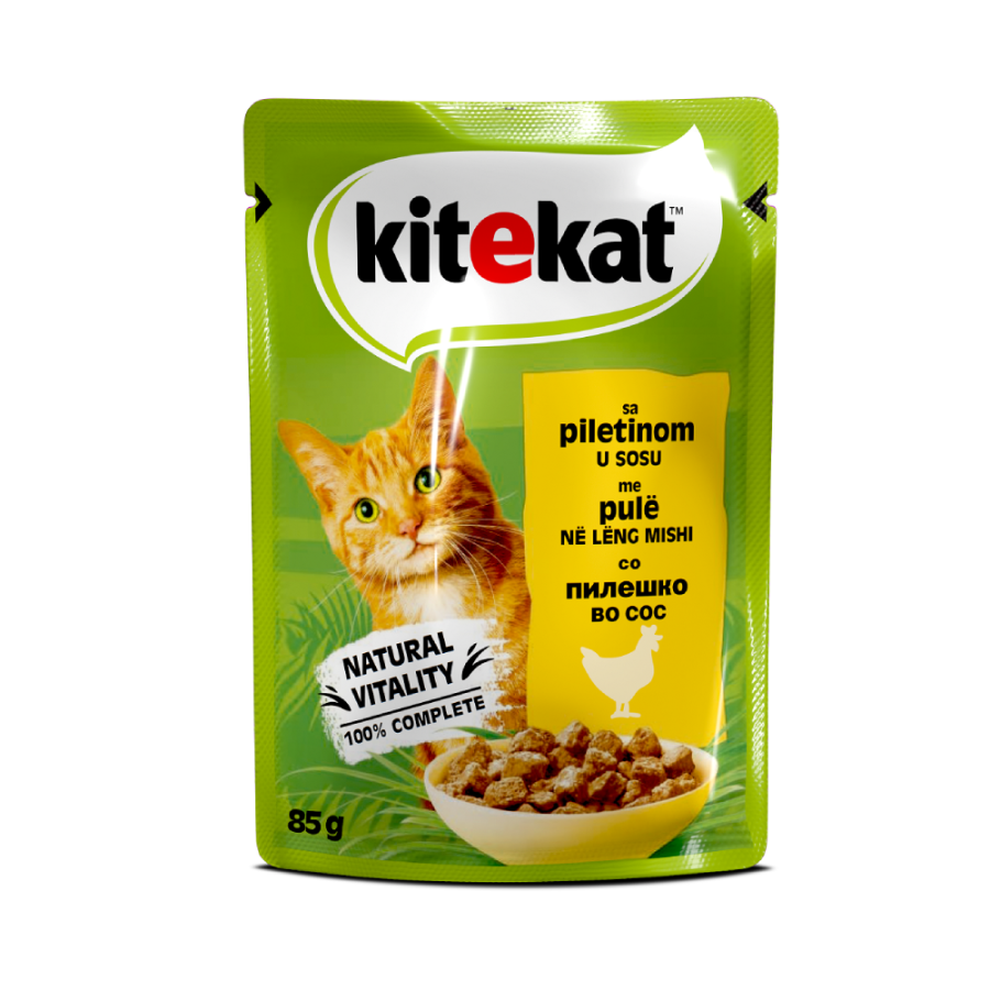 KITEKAT POUCH CHICKEN HRANA ZA MAČKE 85G