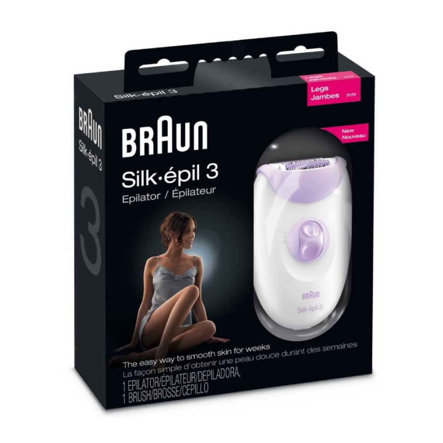 BRAUN EPILATOR SE 3170