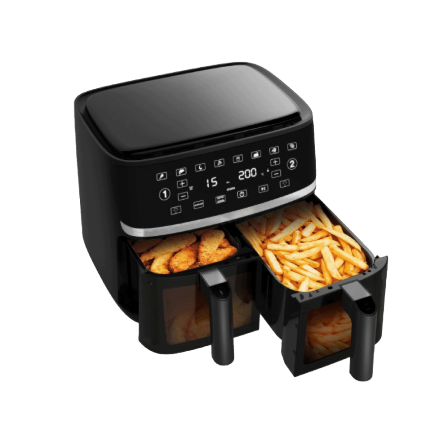 FRITEZA NA VRUĆI ZRAK 10L AMIKO A60 DUPLA POSUDA