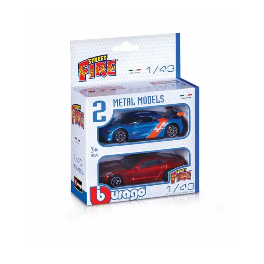 BBURAGO AUTO 1:43 2/1 STREET FIRE