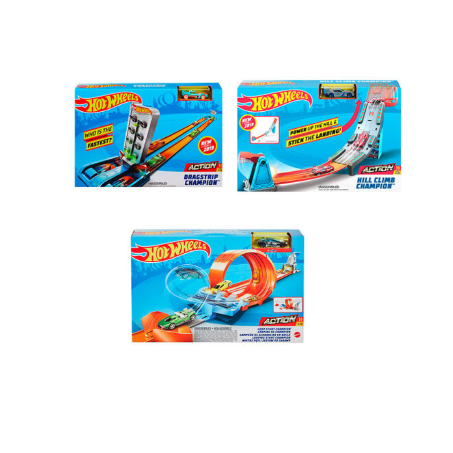 HOT WHEELS PISTA SA ISPALJIVAČEM CHAMPION