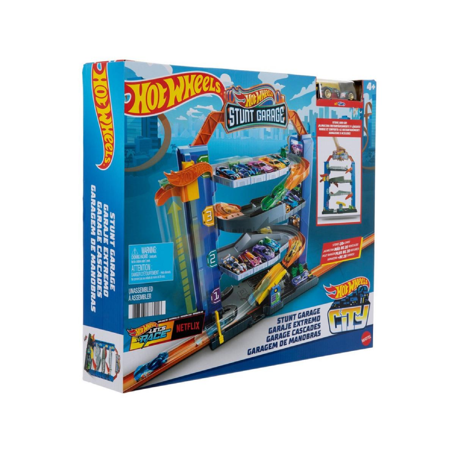 HOT WHEELS GARAŽA SA AUTIĆEM STUNT GARAGE