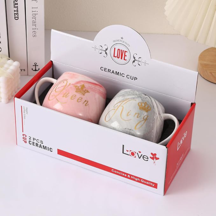 ŠOLJA 2/1 SA KAŠIKICOM 320ML KING/QUEEN