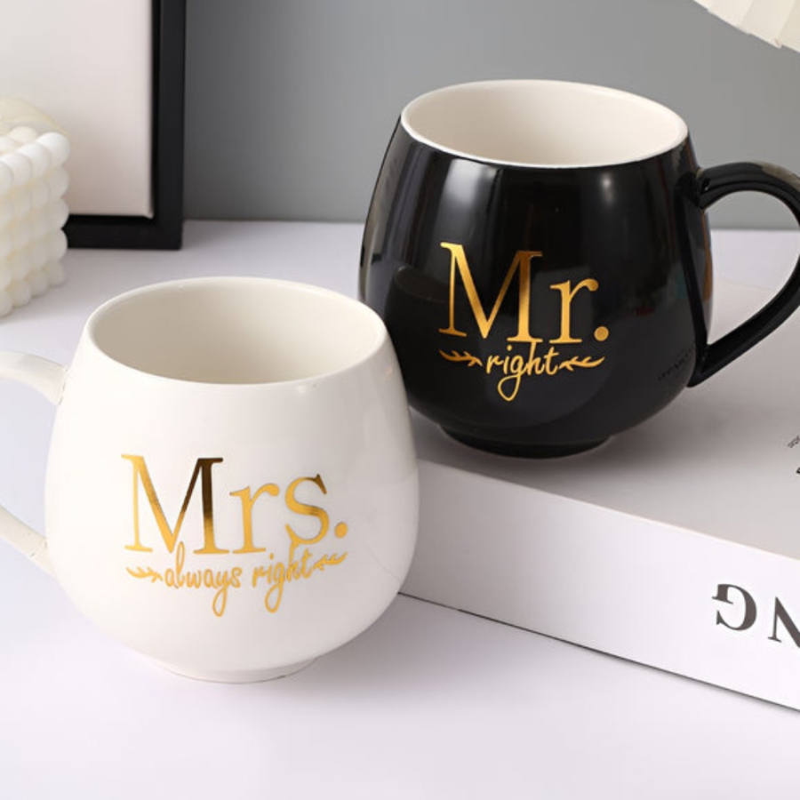 ŠOLJA 2/1 SA KAŠIKICOM 320ML MR/MRS