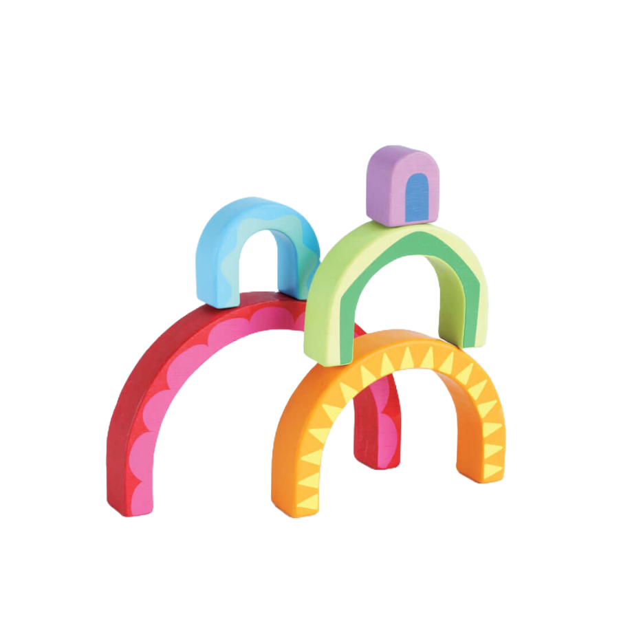 IGR.BLOKOVI ZA SLAGANJE RAINBOW TUNNEL WOOD