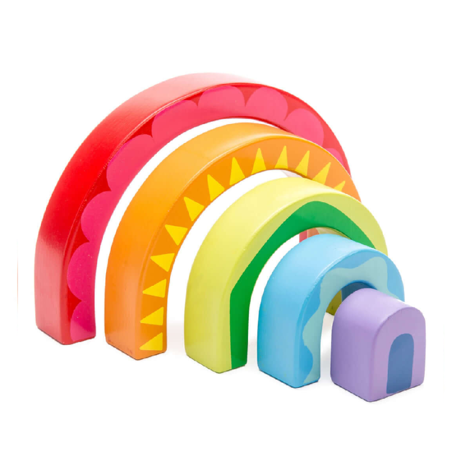 IGR.BLOKOVI ZA SLAGANJE RAINBOW TUNNEL WOOD