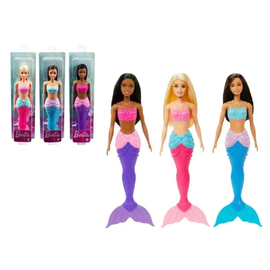 BARBIE MERMAID BASIC IGRAČKA LUTKA