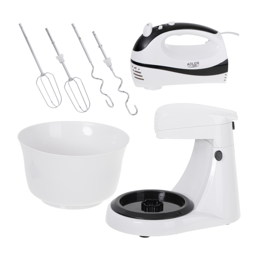 ADLER RUČNI MIKSER SA POSUDOM 300W AD 4206