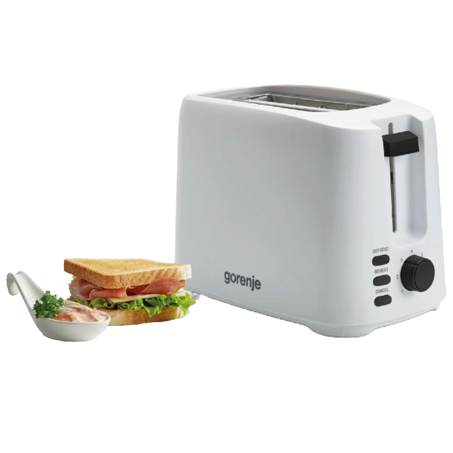 GORENJE TOSTER 700W T700 BIJELO-INOX